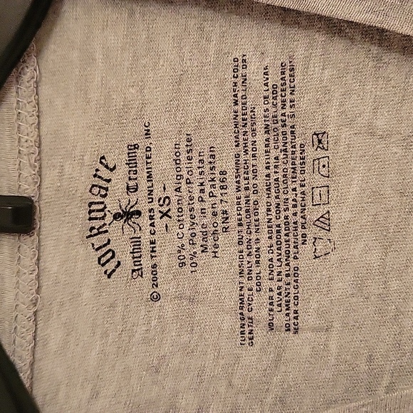 ROCKWARE THE CARS T-SHIRT - Picture 3 of 3